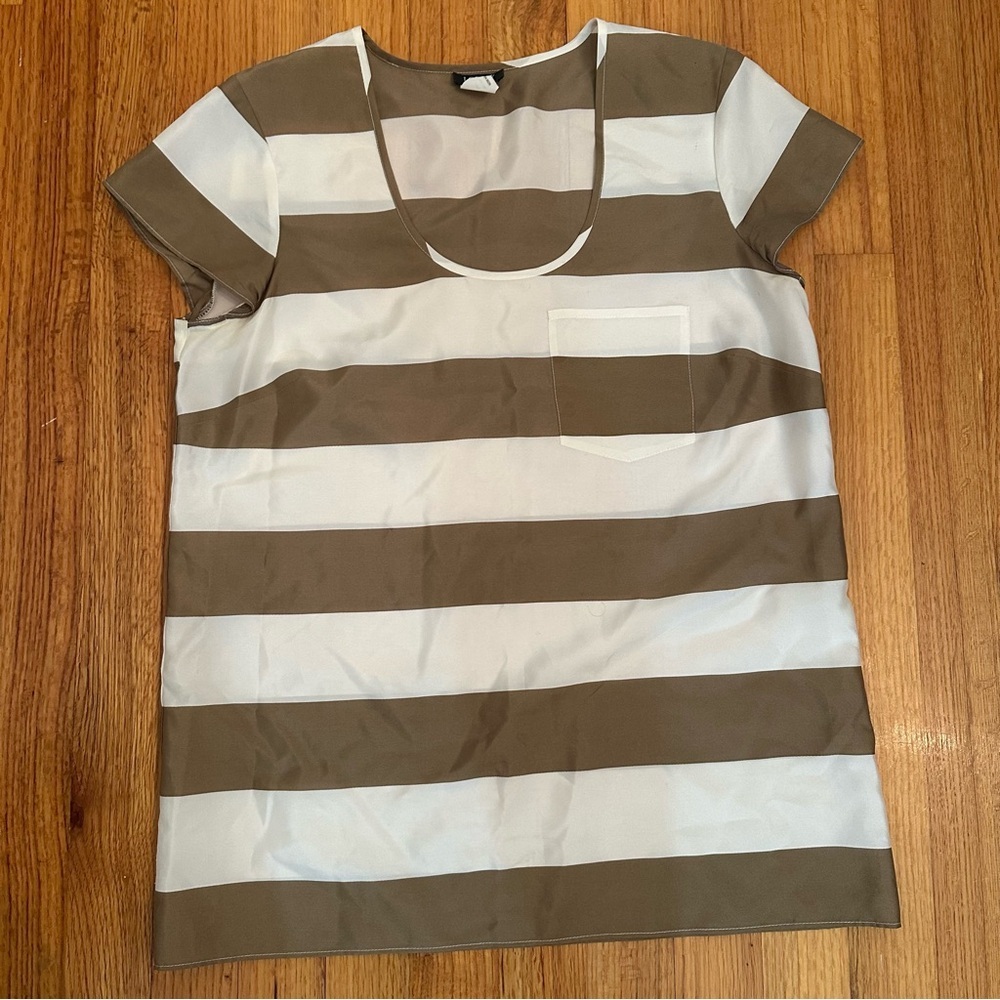 J crew silk Top blouse Size To Size XS (#4)